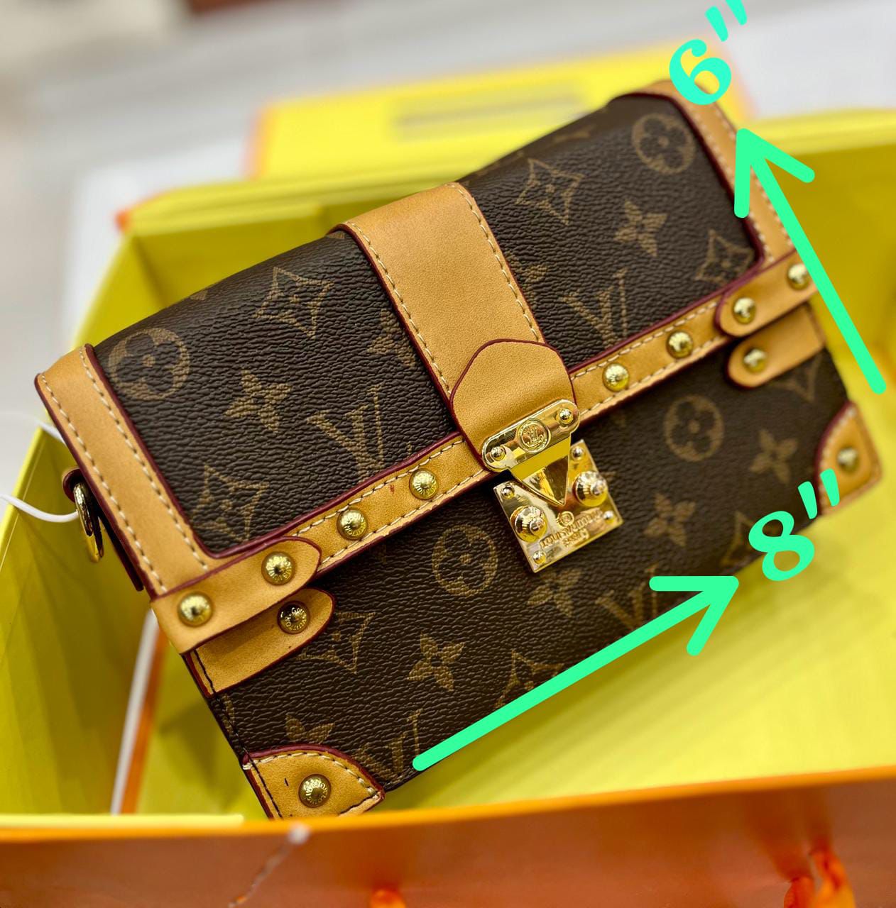 Louis Vuitton Crossbody Bag  Premium Quality & Timeless Elegance (Black)