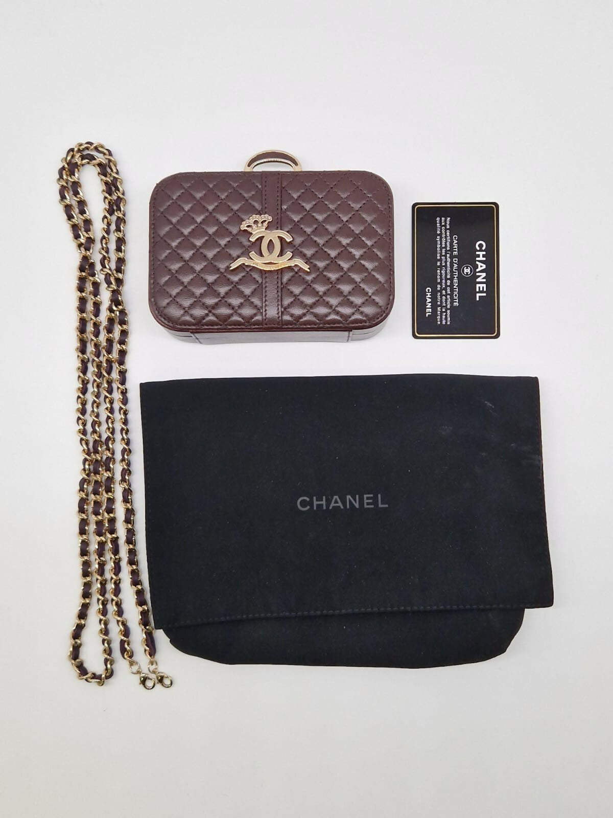 Chanel  2008 Micro Paris-London Clutch bag