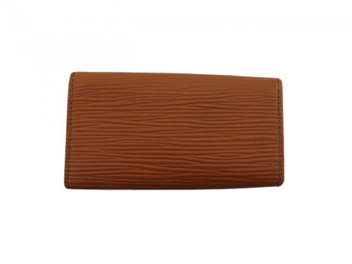 LOUIS VUITTON Key case Key holder  Camel