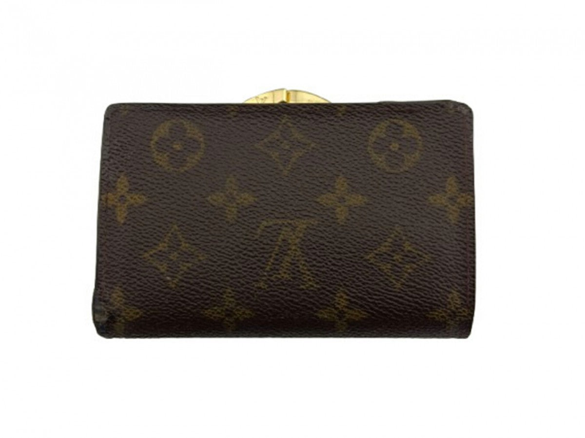 LOUIS VUITTON Bifold Wallet M61674 Brown Portefeuille Vienova