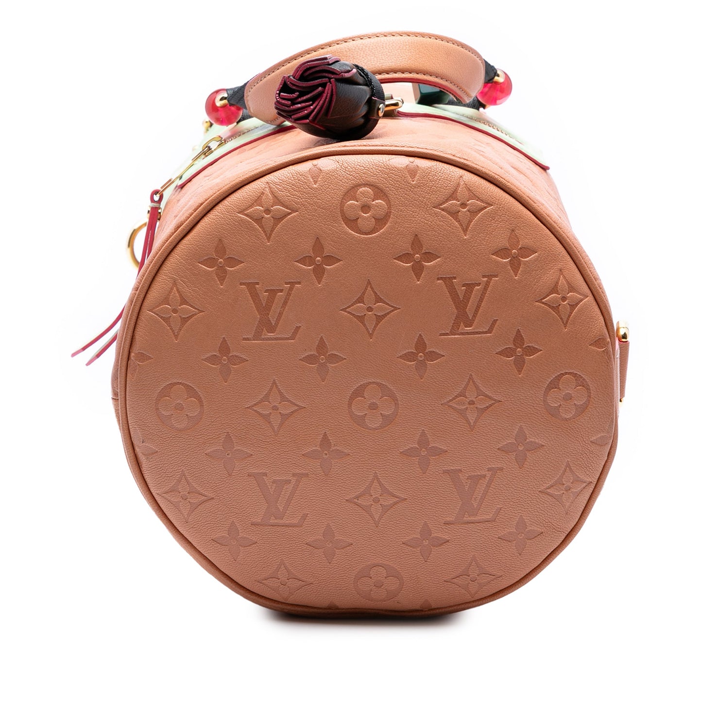 Pink Louis Vuitton Monogram Empreinte Underground Duffle Bag