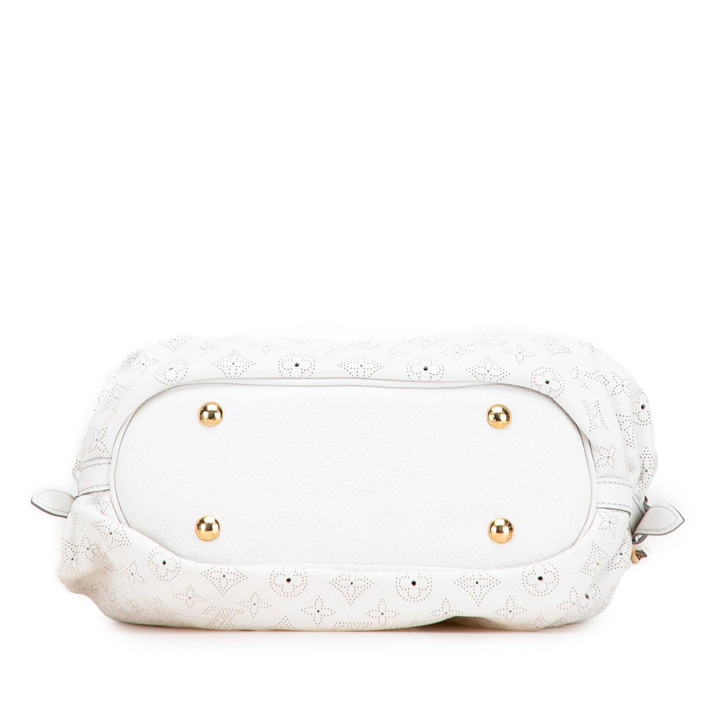 White Louis Vuitton Monogram Mahina XS Crossbody Bag