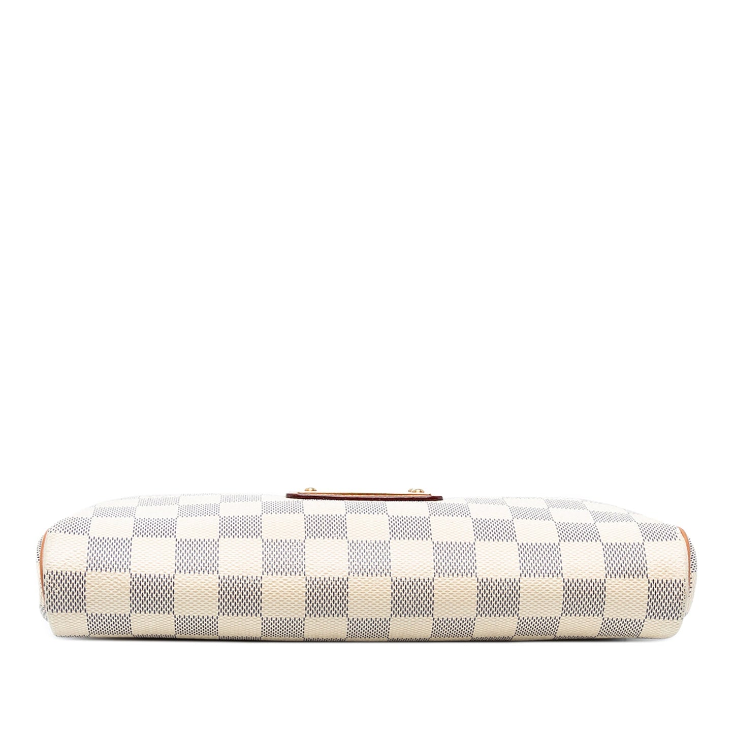 White Louis Vuitton Damier Azur Eva Satchel