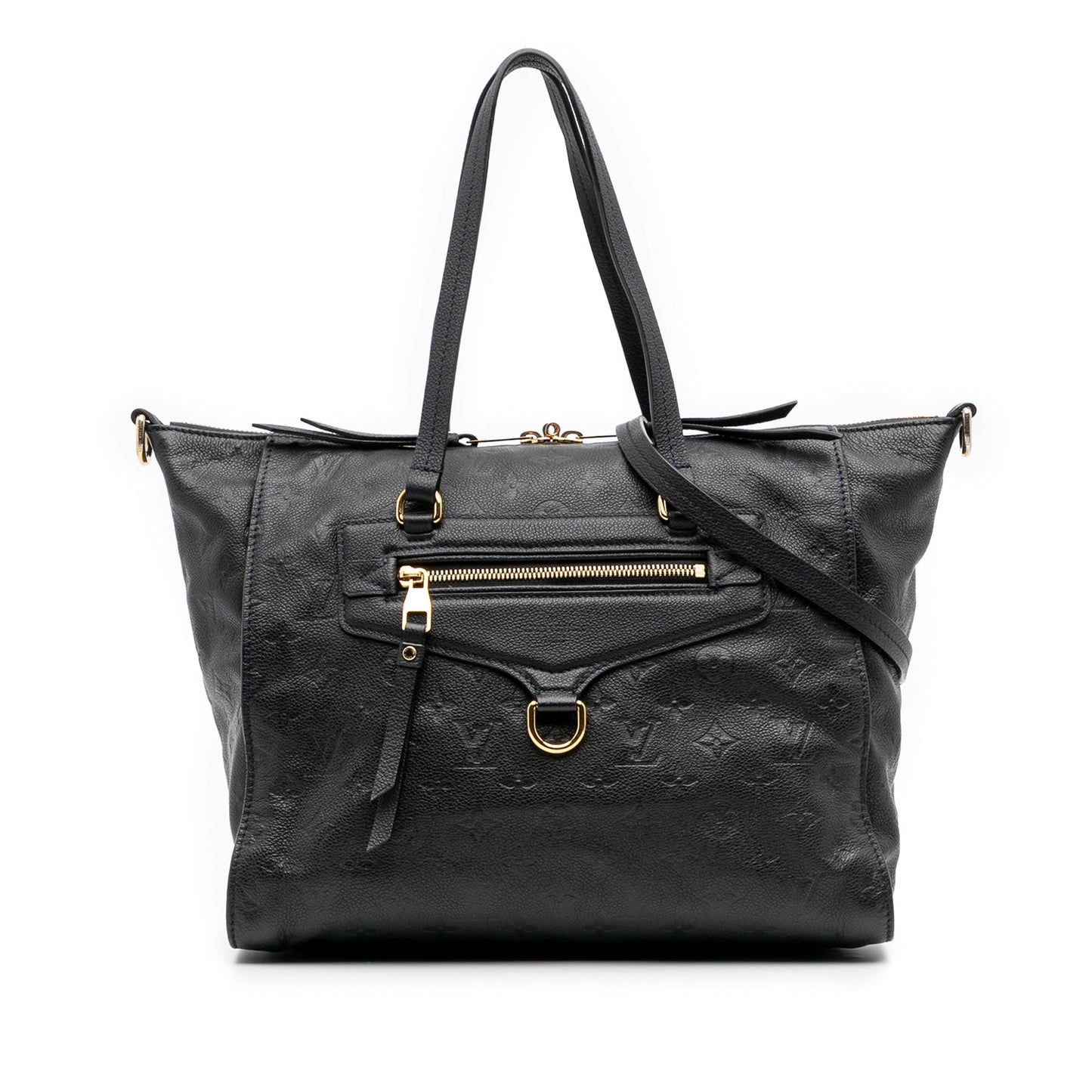 Blue Louis Vuitton Monogram Empreinte Lumine PM Satchel