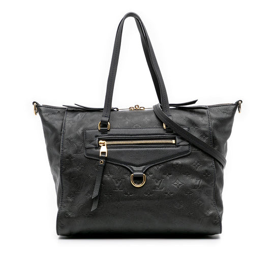 Blue Louis Vuitton Monogram Empreinte Lumine PM Satchel