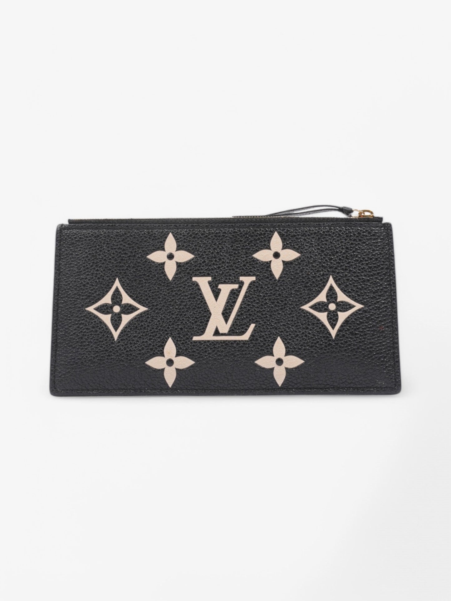 Louis Vuitton Pochette FÃ¨licie Pouch Black / Beige  Leather