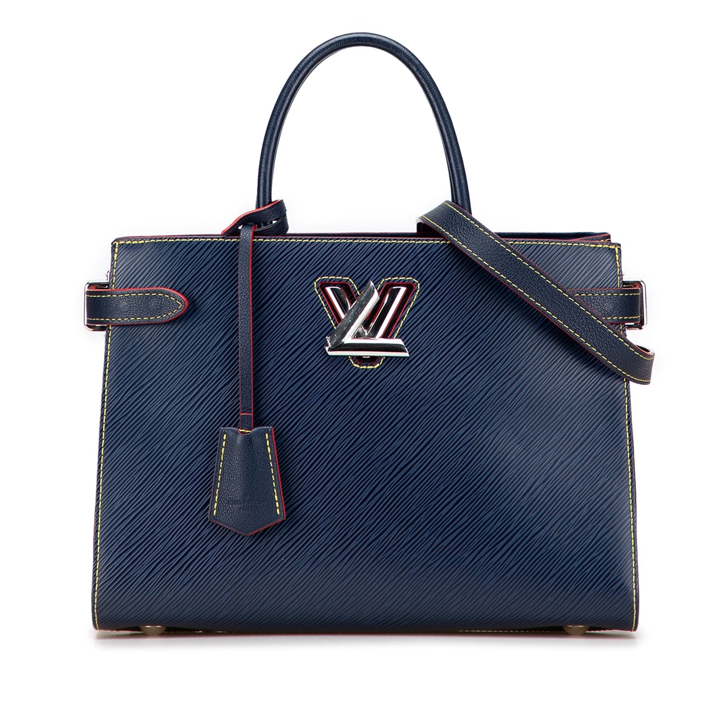 Blue Louis Vuitton Epi Twist Satchel