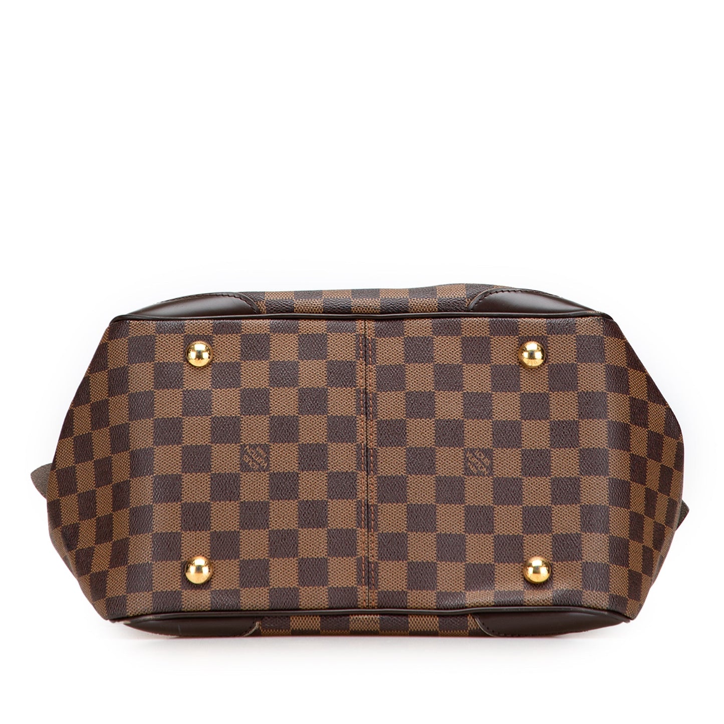 Brown Louis Vuitton Damier Ebene Verona MM Shoulder Bag