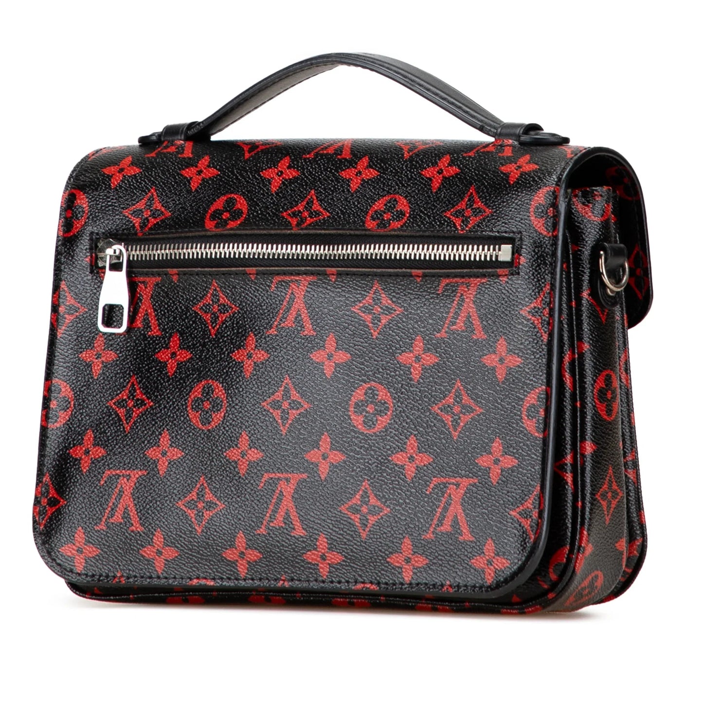 Black Louis Vuitton Monogram Infrarouge Pochette Metis Satchel