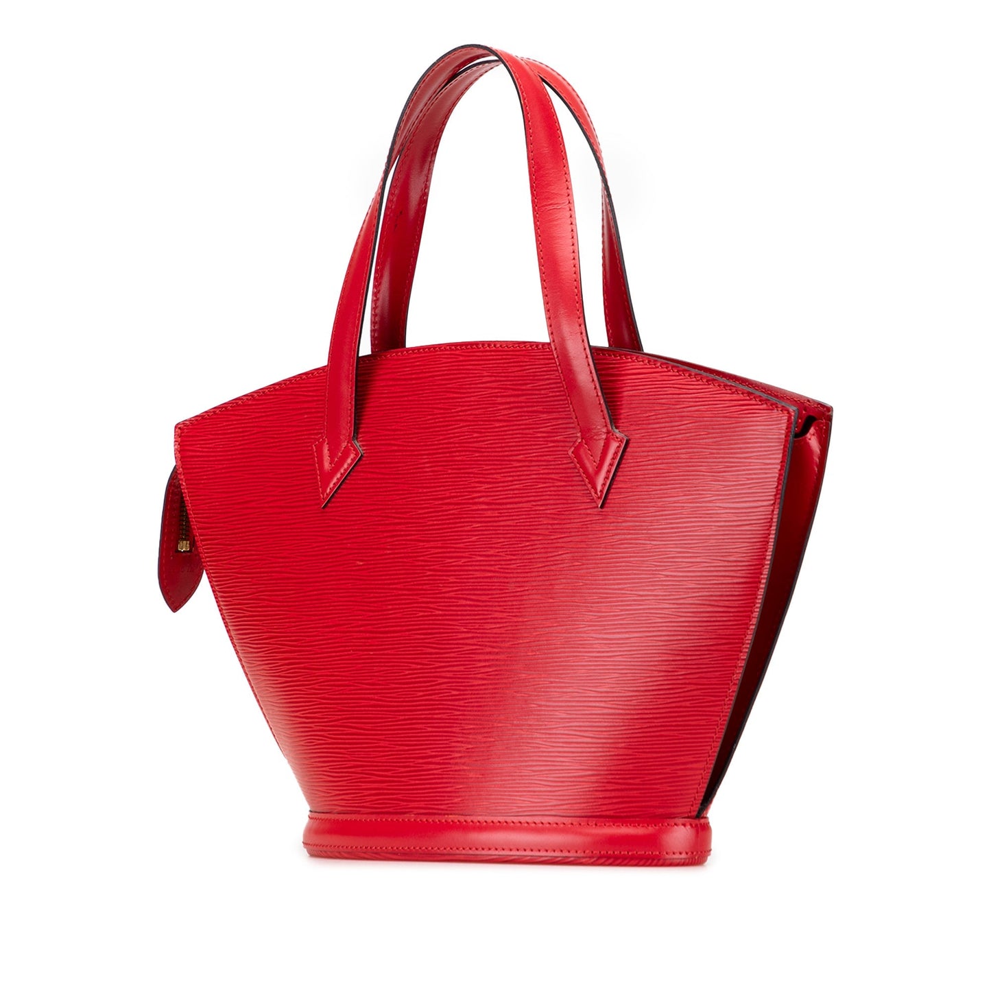 Red Louis Vuitton Epi Saint Jacques PM Short Strap Handbag