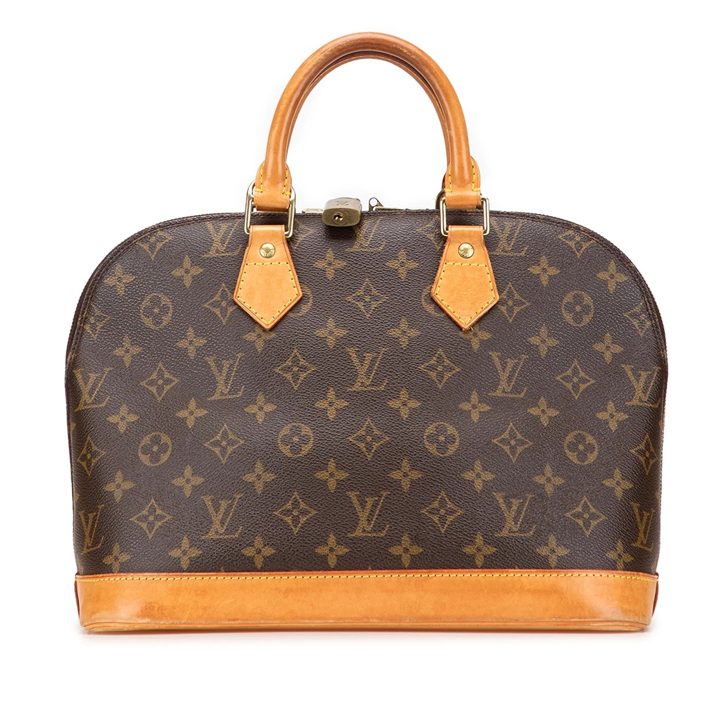 Brown Louis Vuitton Monogram Alma PM Handbag