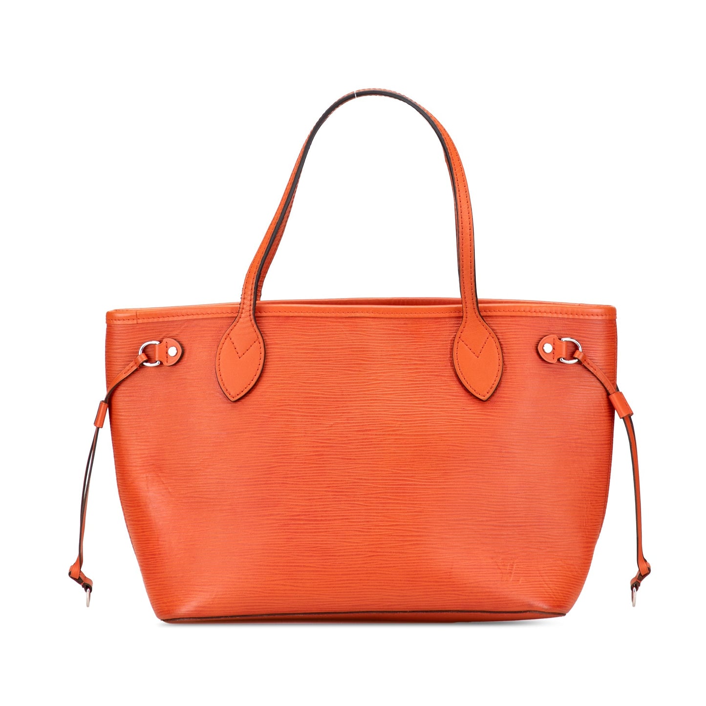 Orange Louis Vuitton Epi Neverfull PM Tote Bag