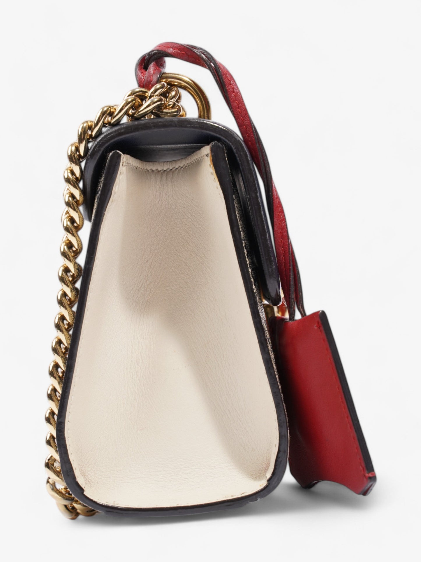 Gucci Padlock GG Supreme / Navy Blue Canvas Small
