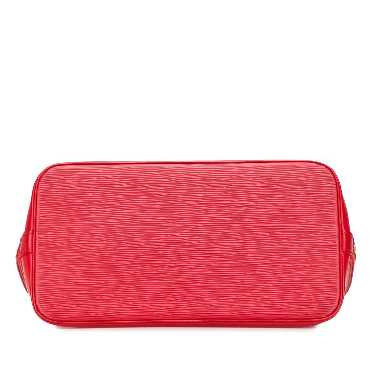 Red Louis Vuitton Epi Alma PM Handbag