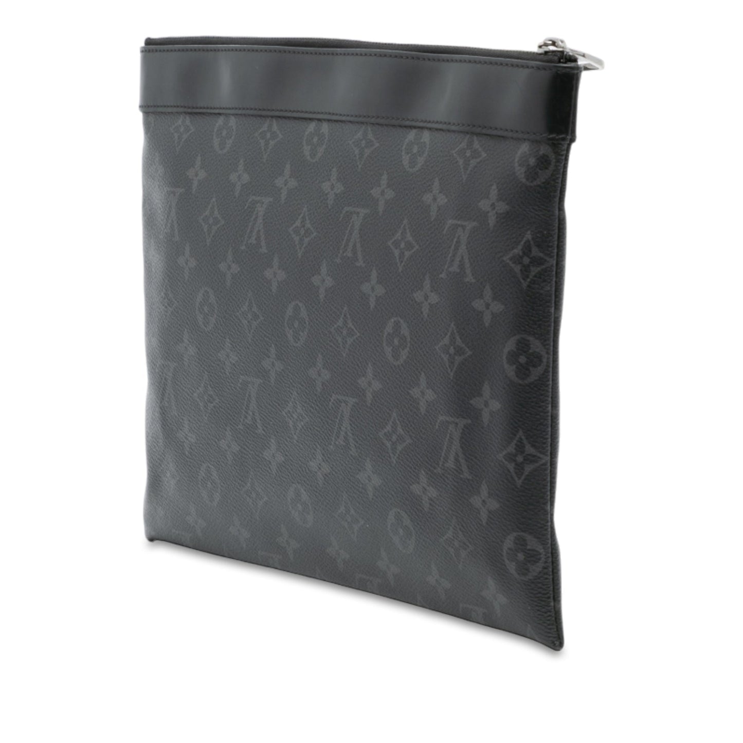 Black Louis Vuitton Monogram Eclipse Discovery Pochette GM Clutch Bag