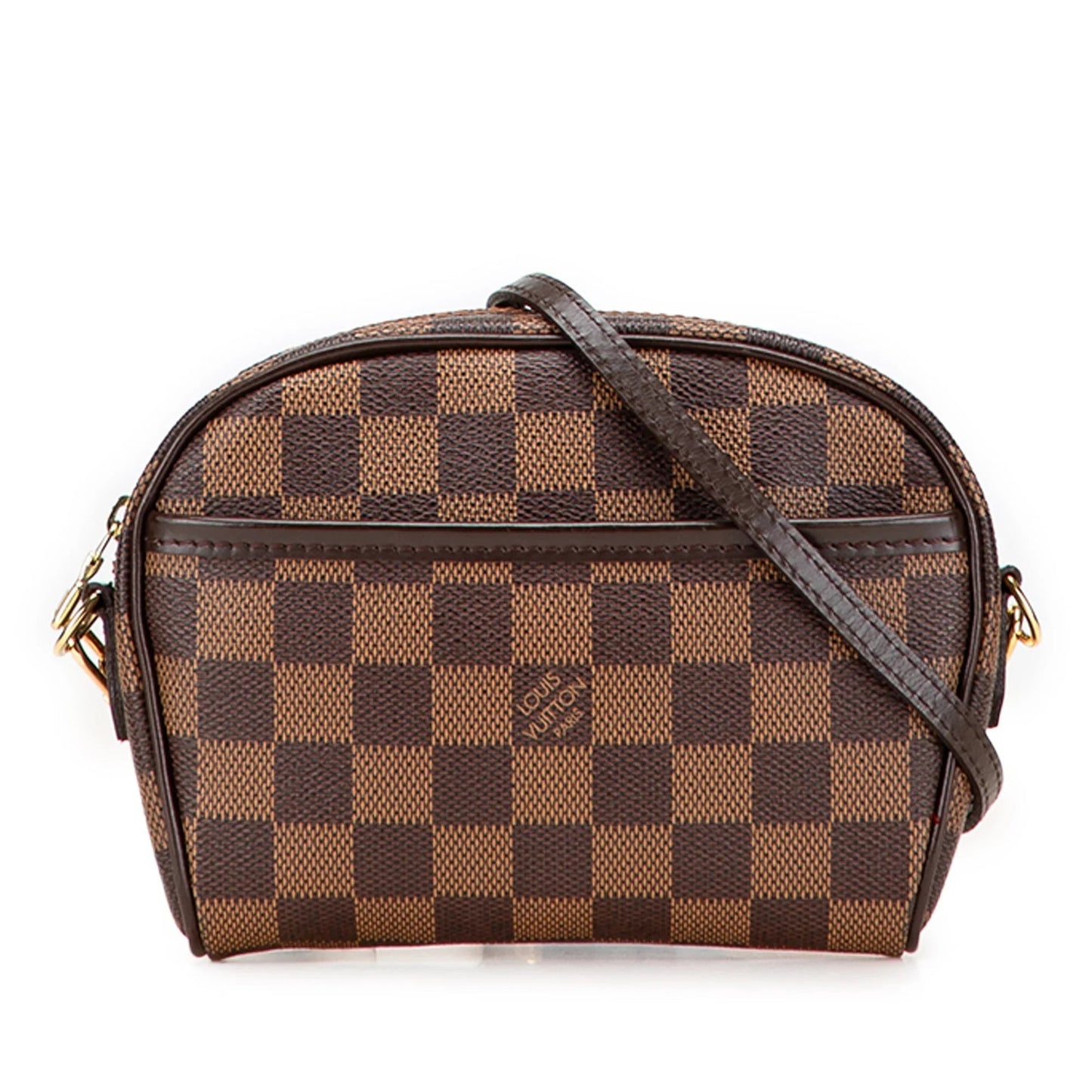 Brown Louis Vuitton Damier Ebene Ipanema Pochette Crossbody Bag