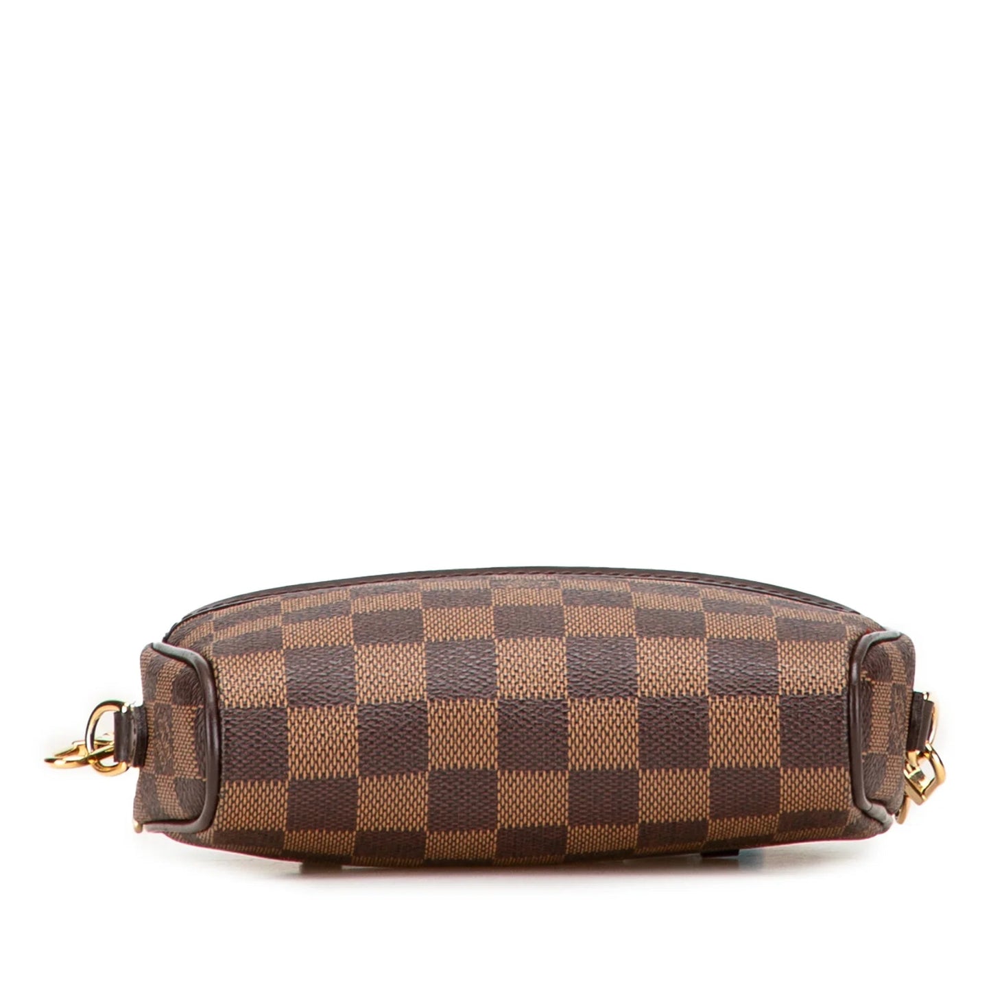 Brown Louis Vuitton Damier Ebene Ipanema Pochette Crossbody Bag