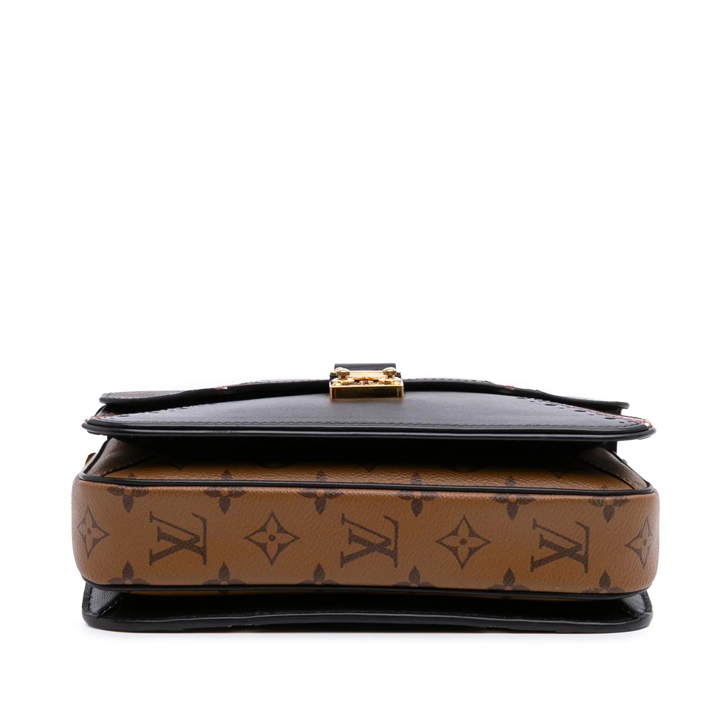 Brown Louis Vuitton Monogram Brogue Pochette Metis Satchel