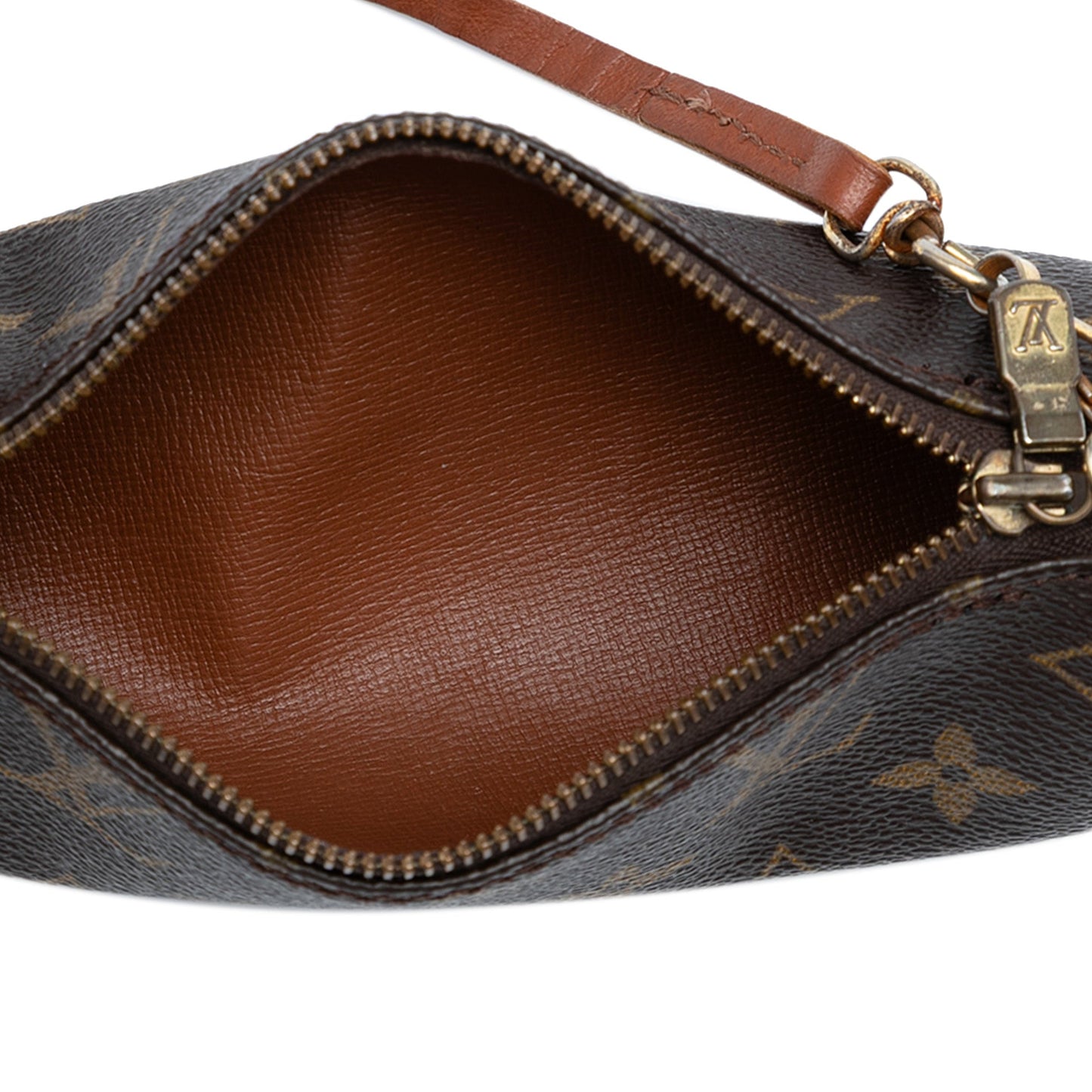 Brown Louis Vuitton Monogram Papillon Pochette Handbag