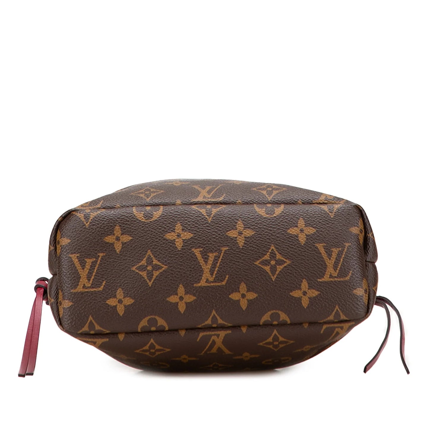 Brown Louis Vuitton Monogram Noe Pouch Bucket Bag