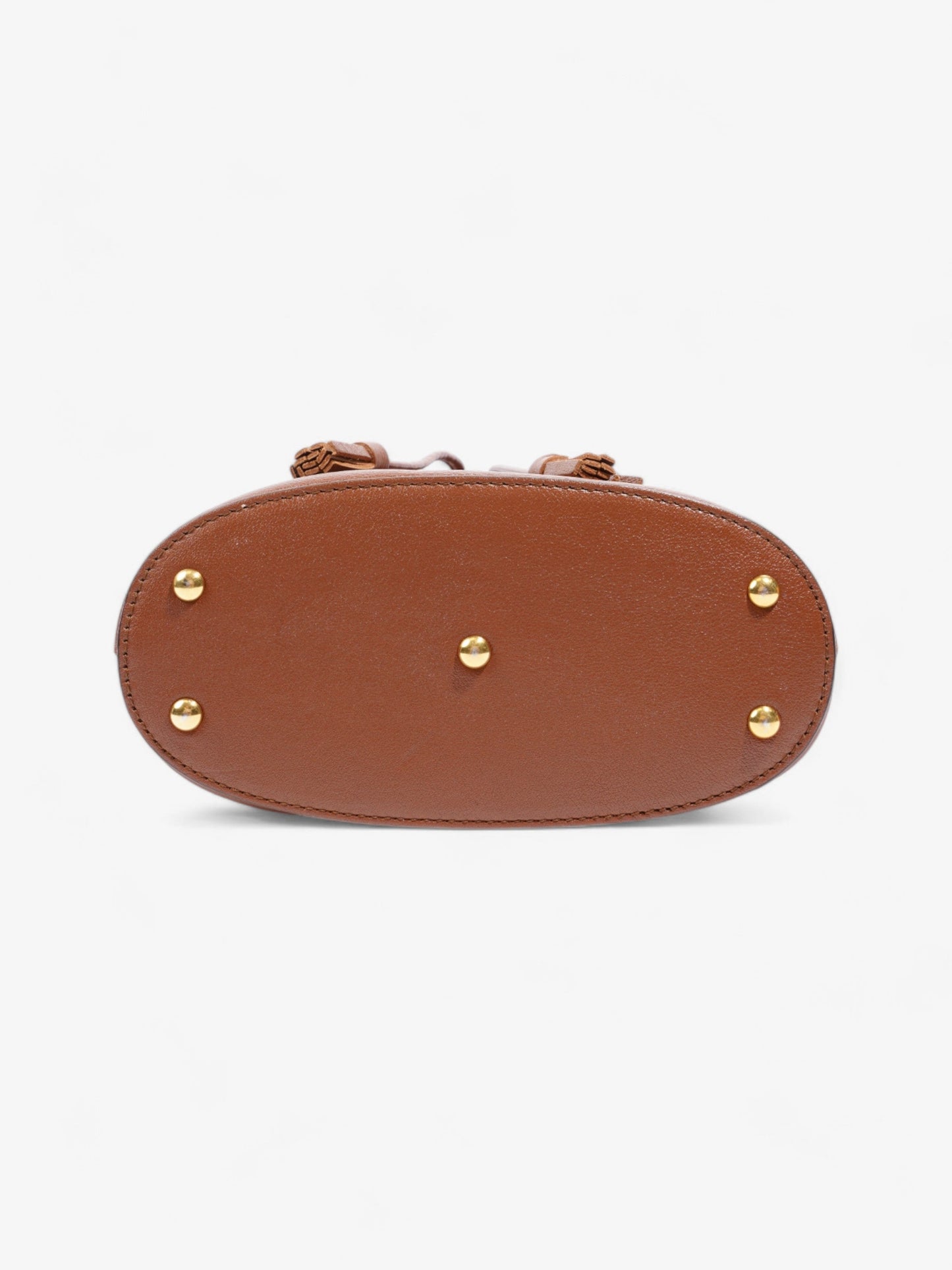 Gucci Diana Bucket Bag Brown Leather Mini