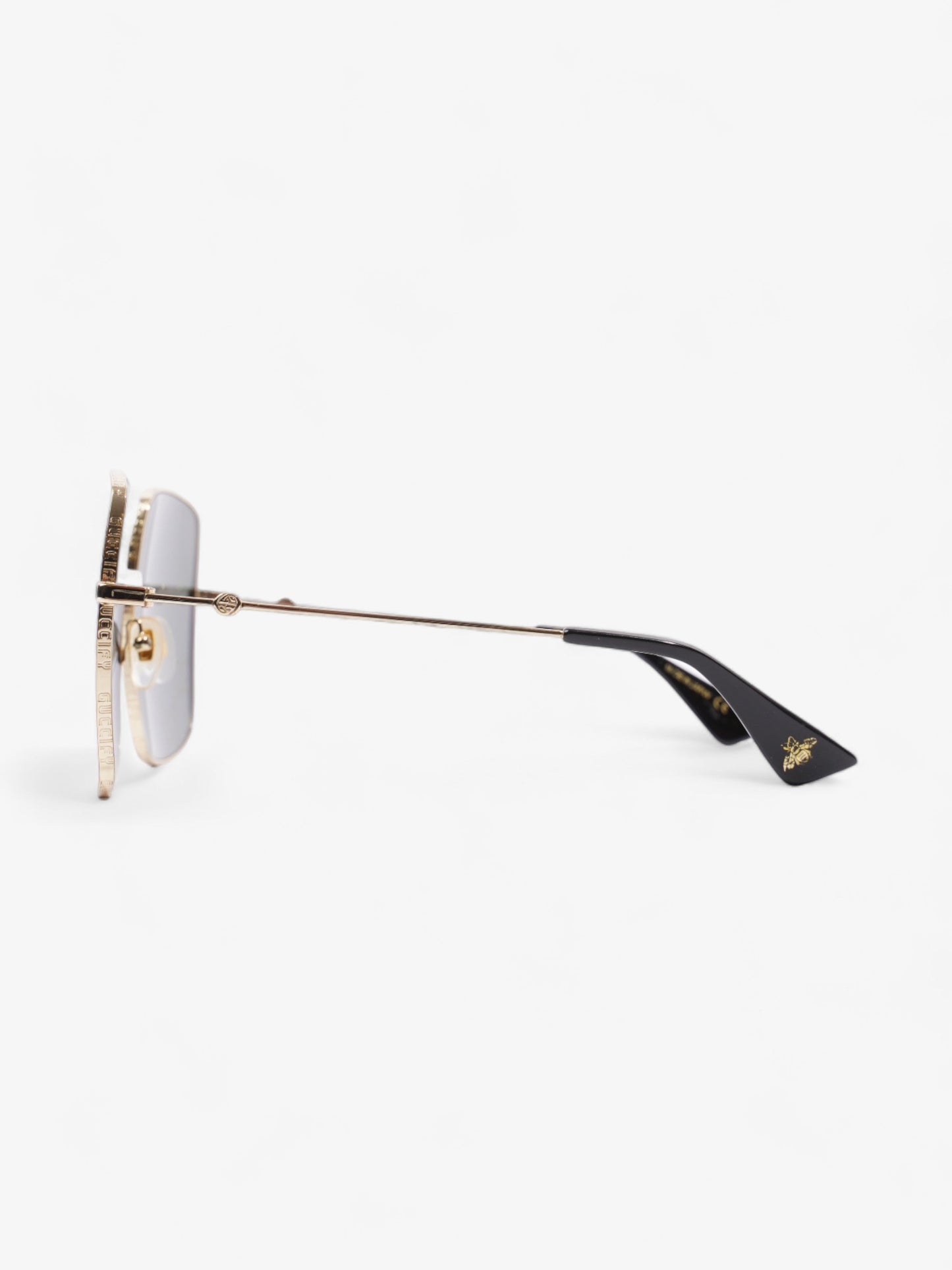 Gucci Guccissima Square Sunglasses Multicoloured Acetate 140mm