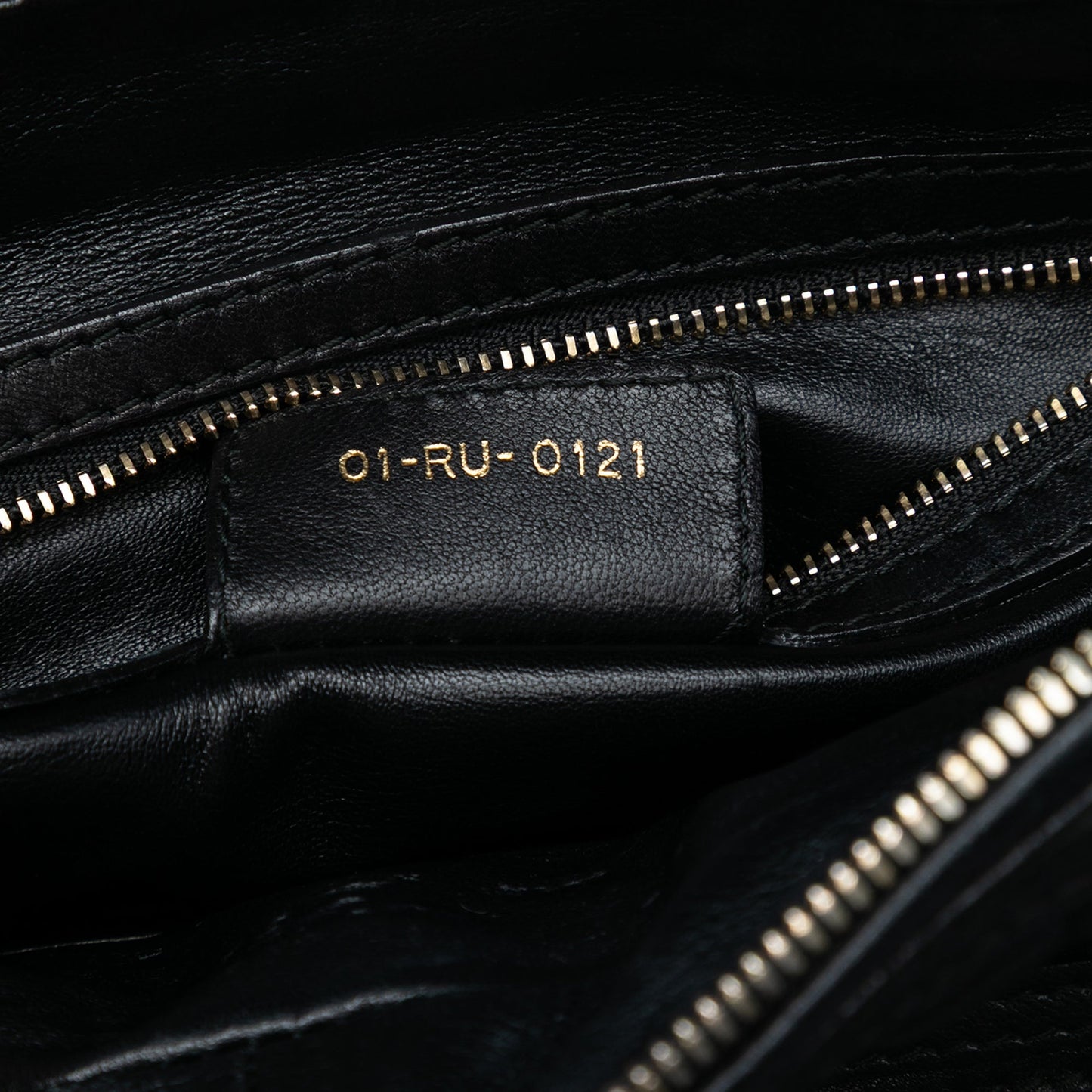 Black Dior Lambskin Cannage Gaufre Delices Shoulder Bag