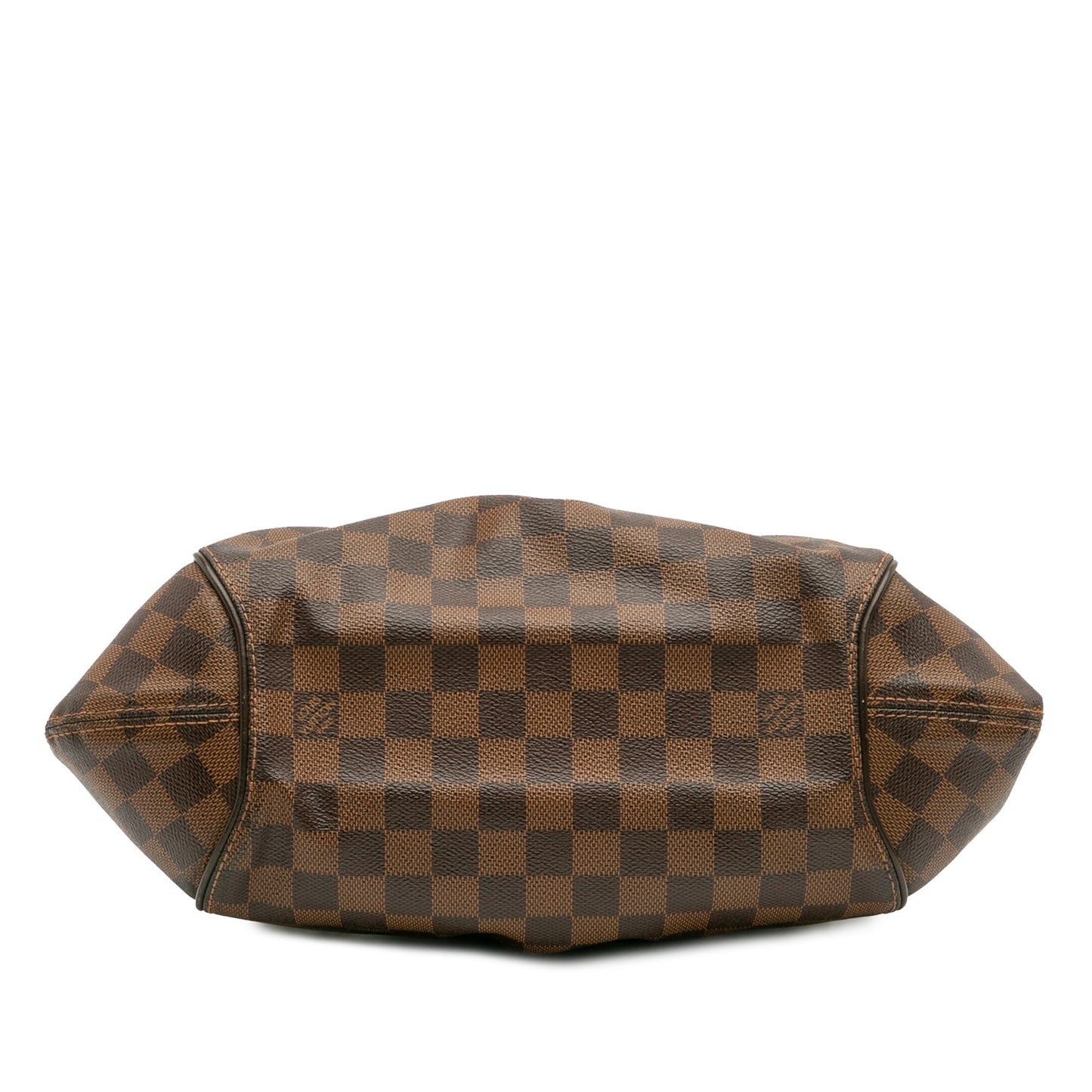 Brown Louis Vuitton Damier Ebene Sistina PM Shoulder Bag