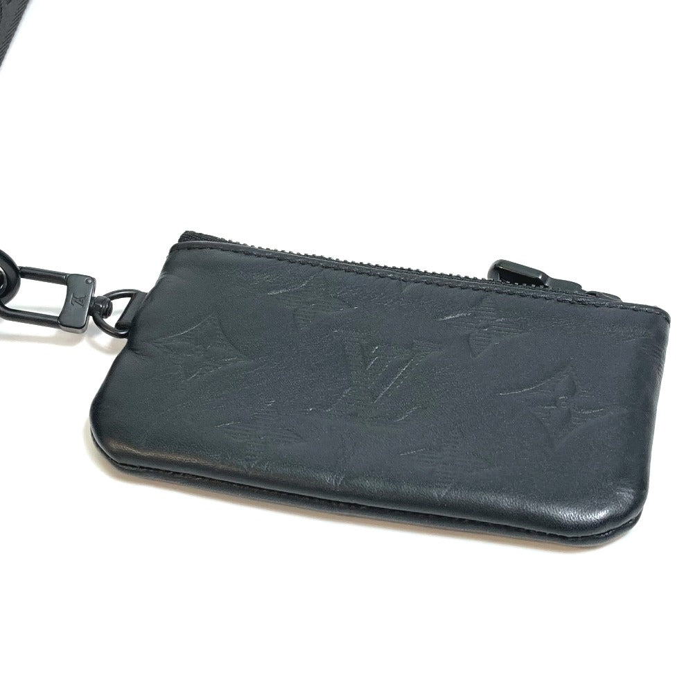 LOUIS VUITTON Sling bag M69827 Monogram shadow leather black Monogram shadow Duo messenger
