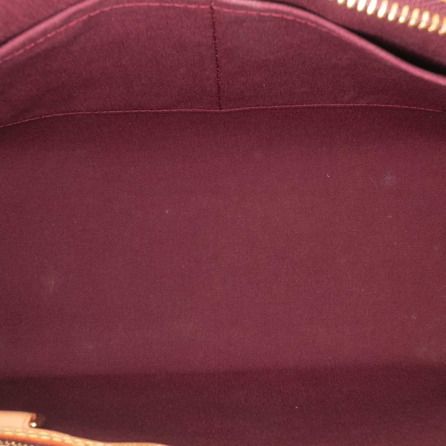 Red Louis Vuitton Monogram Vernis Brea MM Satchel