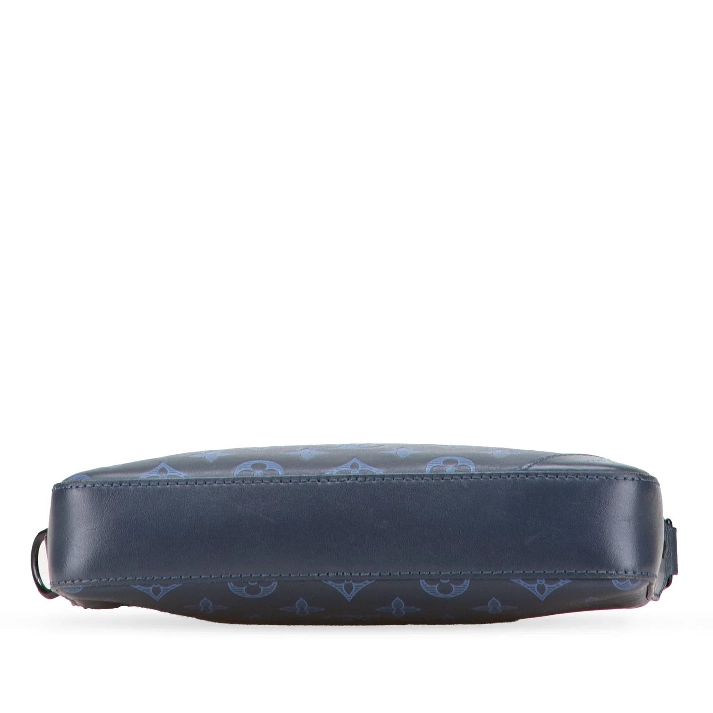 Blue Louis Vuitton Monogram Shadow Duo Messenger Crossbody Bag