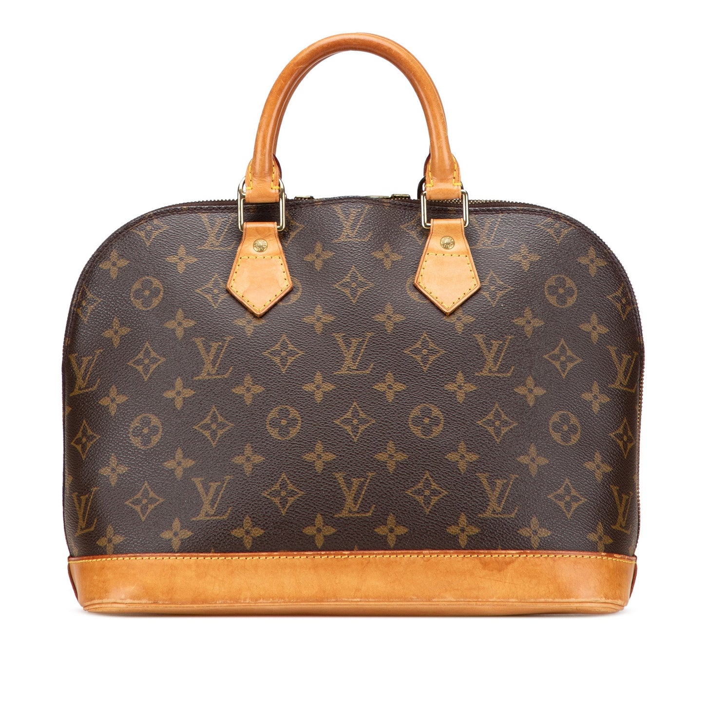 Brown Louis Vuitton Monogram Alma PM Handbag