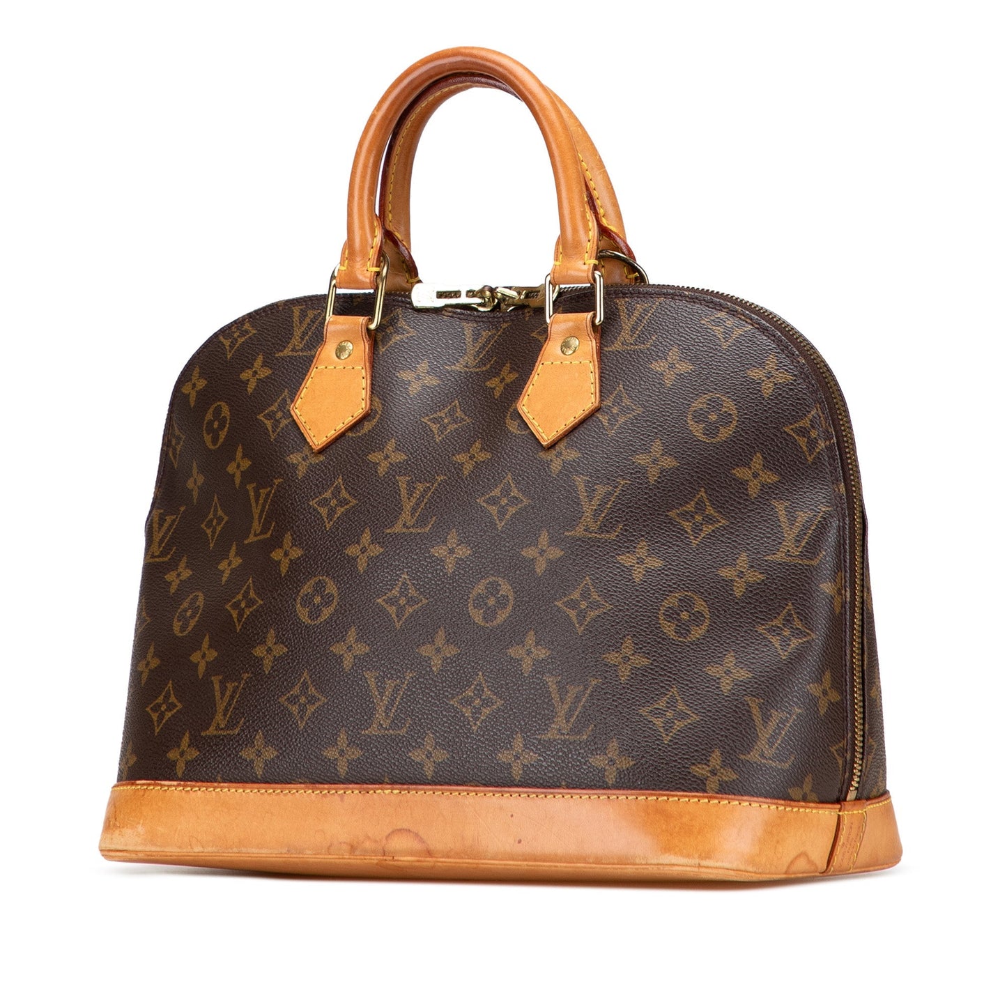 Brown Louis Vuitton Monogram Alma PM Handbag