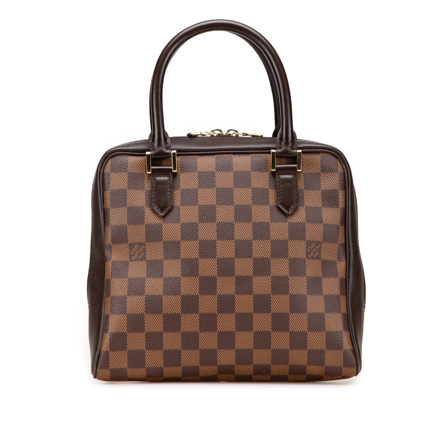 Brown Louis Vuitton Damier Ebene Brera Handbag