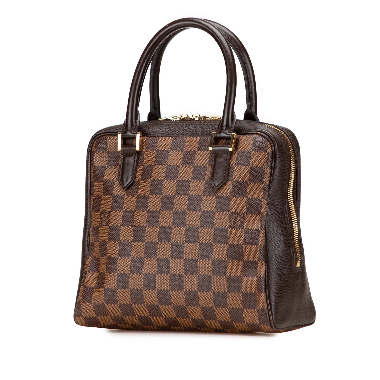 Brown Louis Vuitton Damier Ebene Brera Handbag