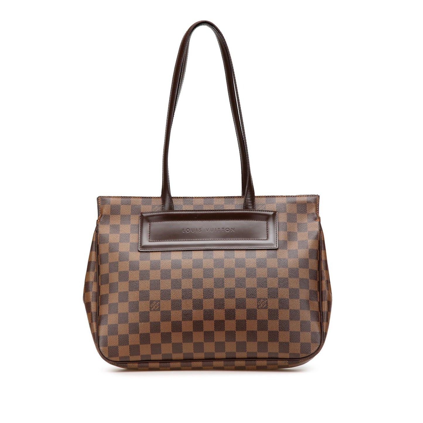 Brown Louis Vuitton Damier Ebene Parioli PM Shoulder Bag