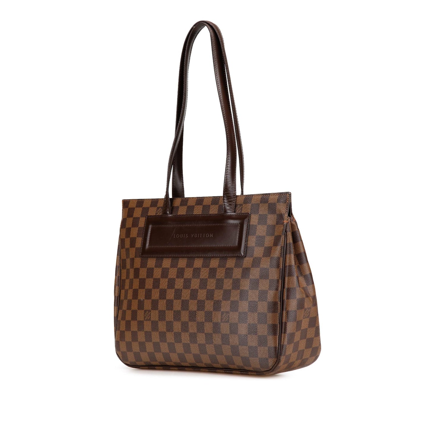 Brown Louis Vuitton Damier Ebene Parioli PM Shoulder Bag