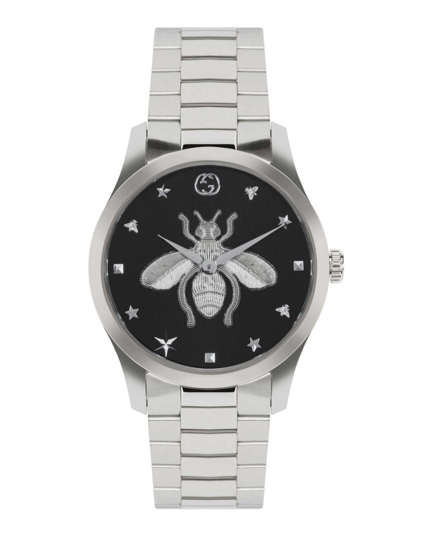 Gucci Unisex-Adult  Stainless Steel 38mm Bracelet Fashion Watch