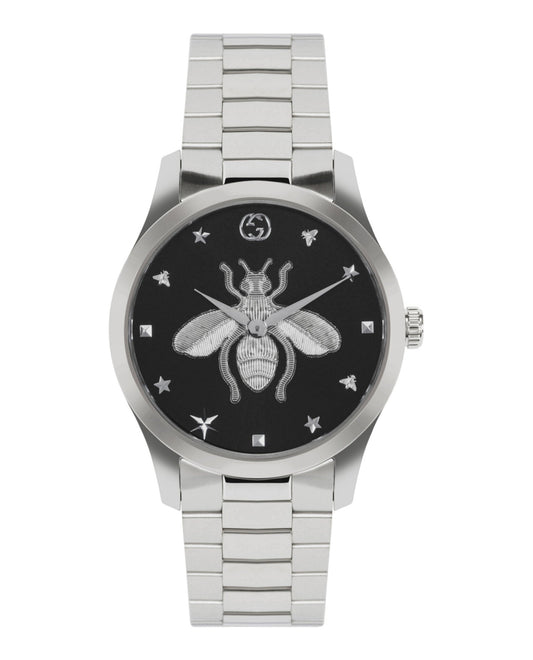Gucci Unisex-Adult  Stainless Steel 38mm Bracelet Fashion Watch