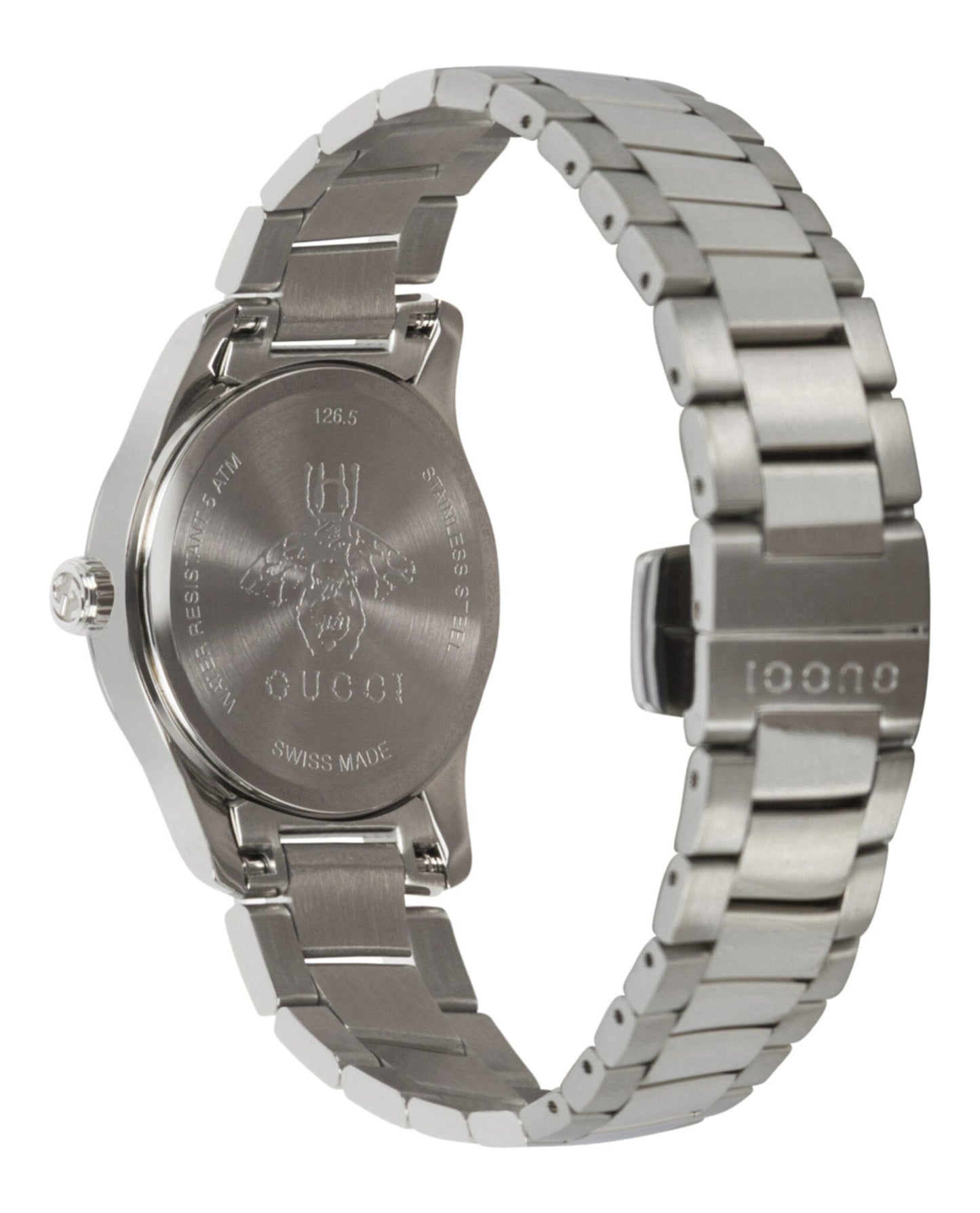 Gucci Womens  Stainless Steel 27mm Bracelet Fashion Watch