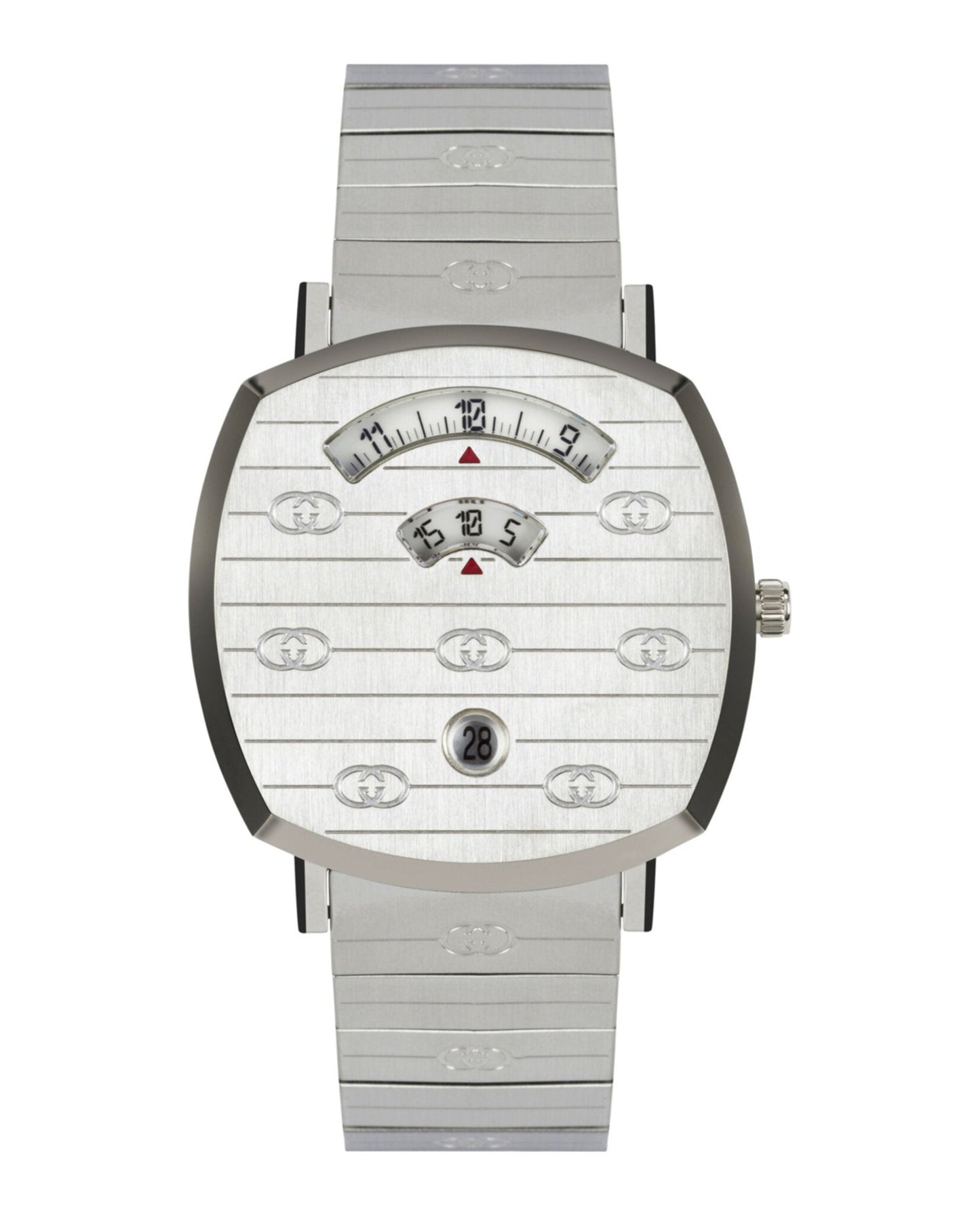 Gucci Unisex-Adult  Stainless Steel 38mm Bracelet Fashion Watch