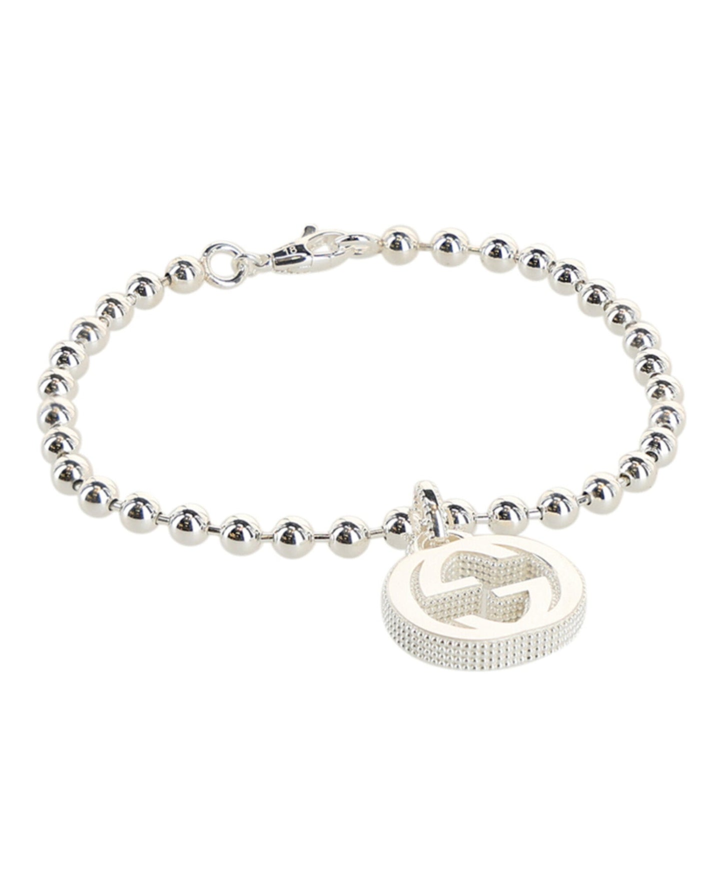 Gucci Womens Interlocking G Charm Bracelet
