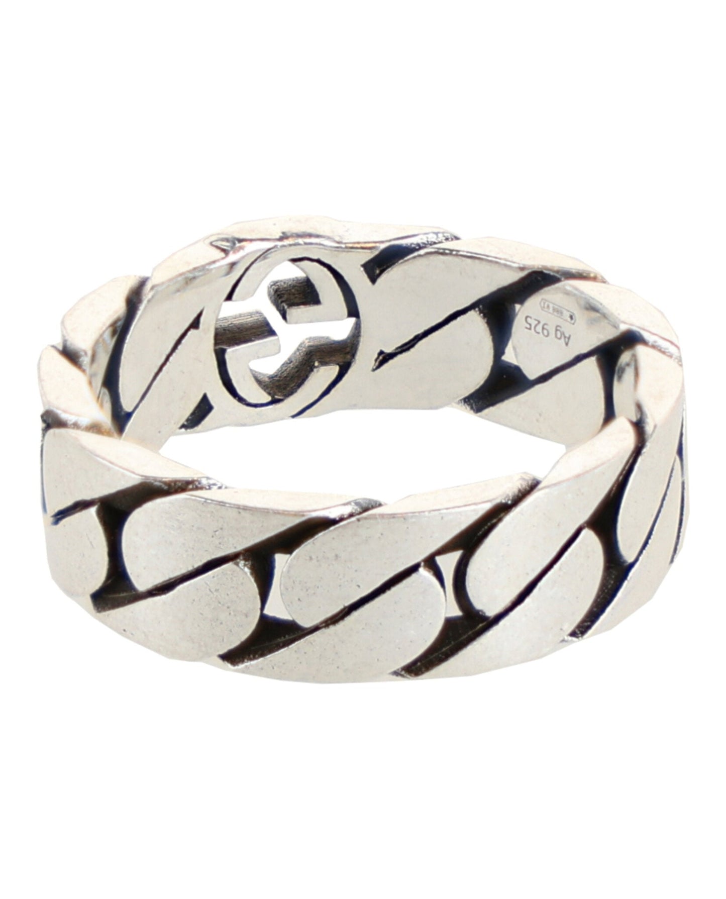 Gucci Unisex-Adult Interlocking G Chain-Link Ring