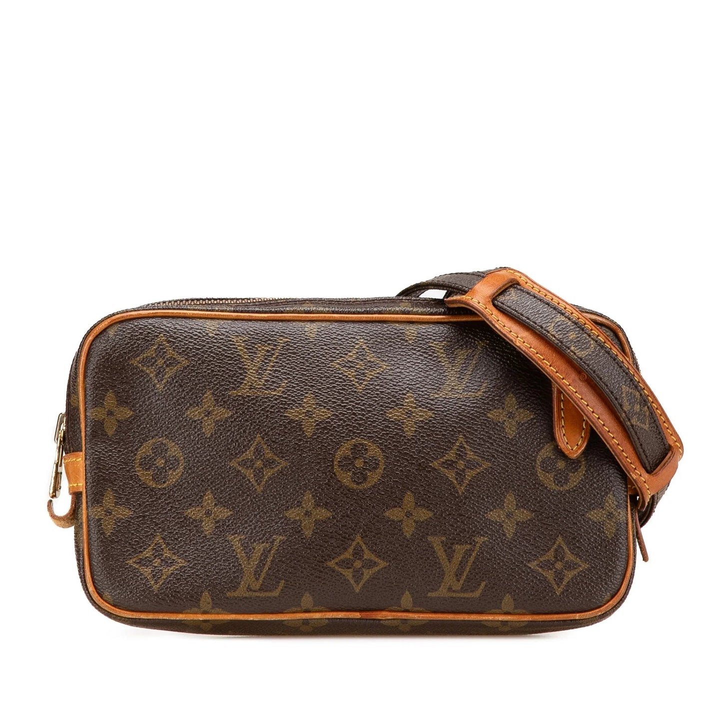 Brown Louis Vuitton Monogram Pochette Marly Bandouliere Crossbody Bag