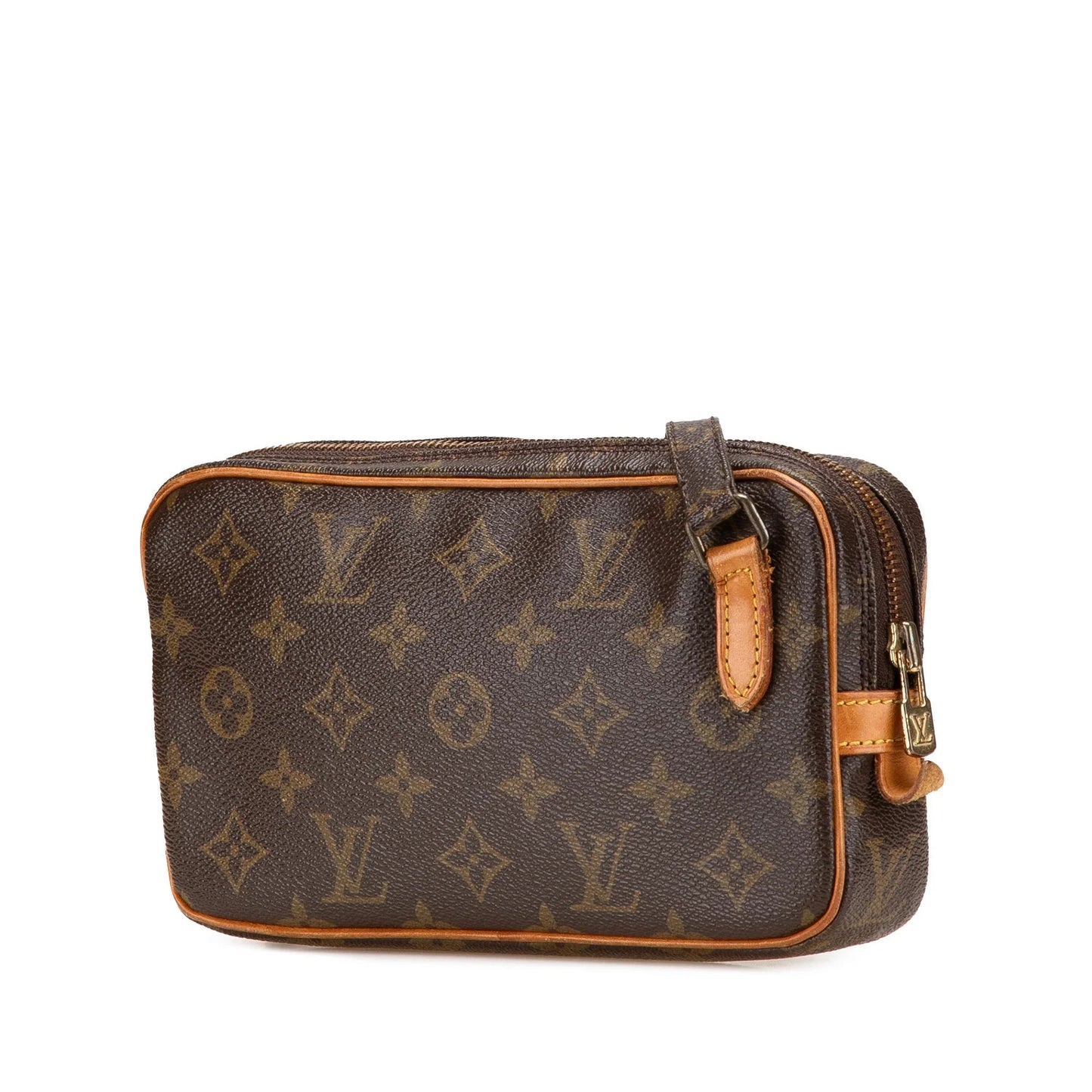 Brown Louis Vuitton Monogram Pochette Marly Bandouliere Crossbody Bag