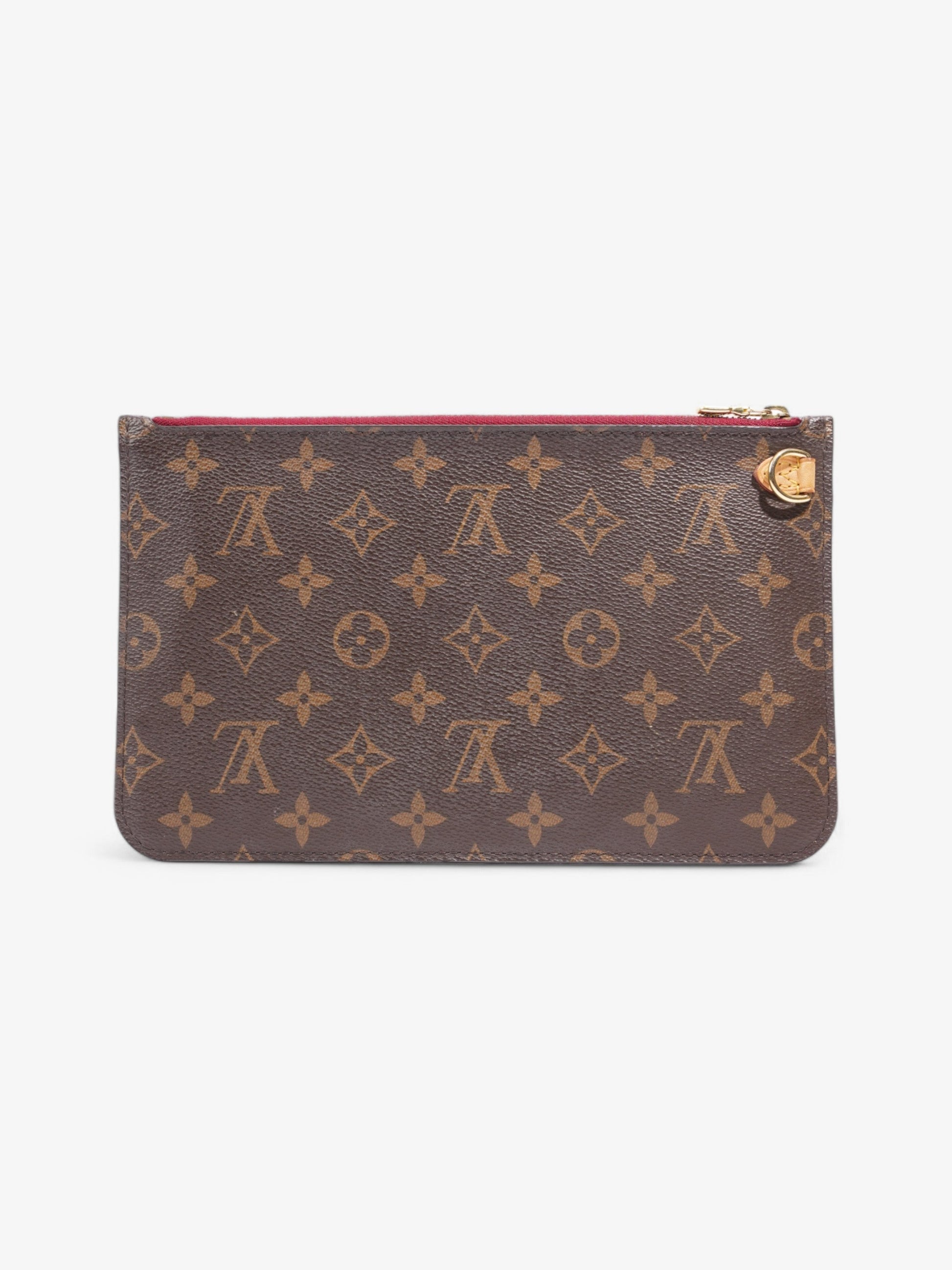 Louis Vuitton Neverfull Clutch Monogram Coated Canvas