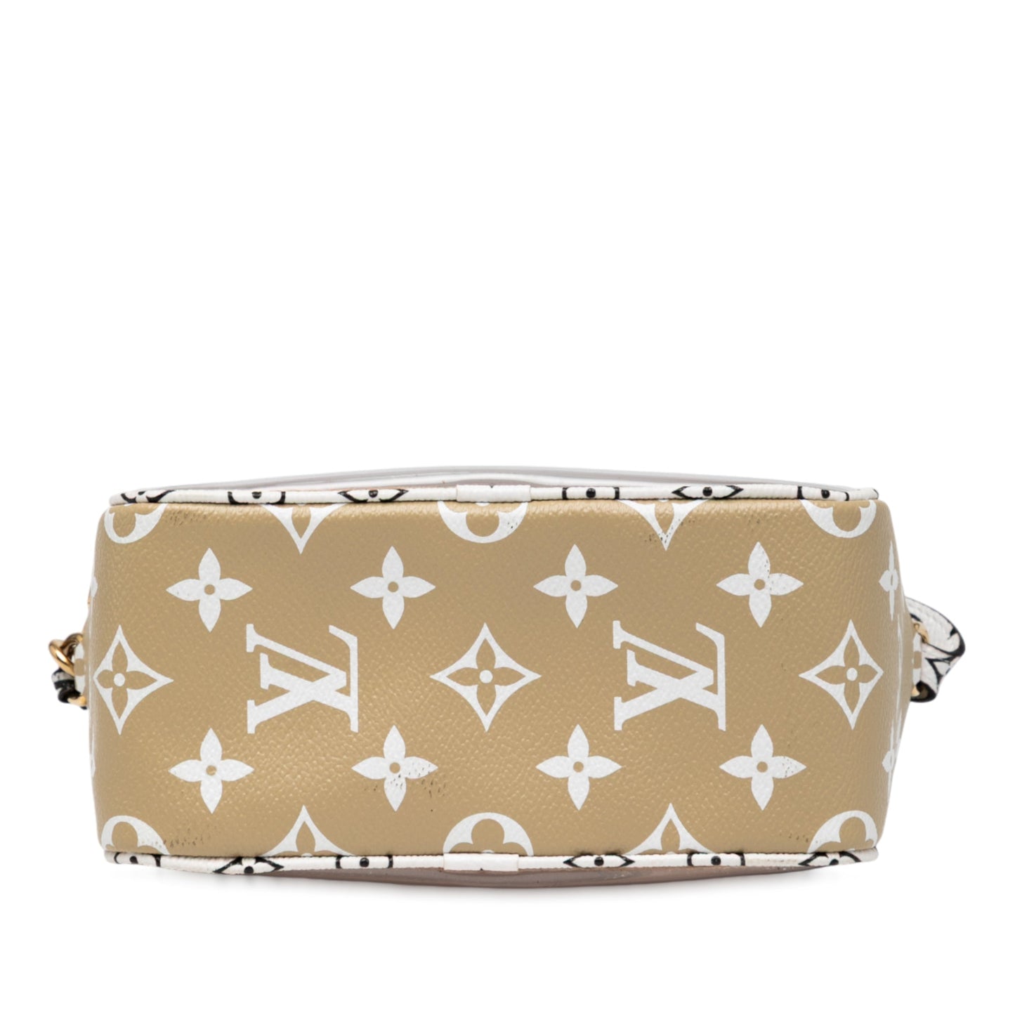 Green Louis Vuitton Monogram Giant Jungle Beach Pouch Shoulder Bag