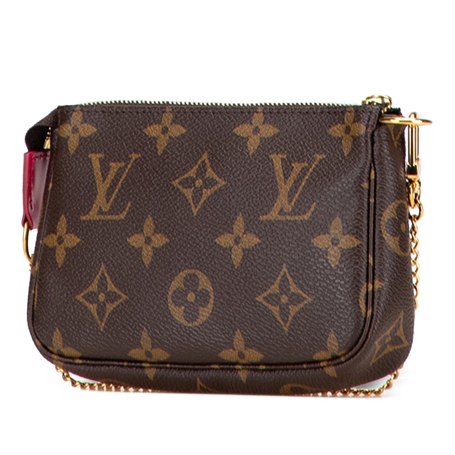Brown Louis Vuitton Monogram Vivienne Christmas Roller Coaster Mini Pochette Accessoires Handbag