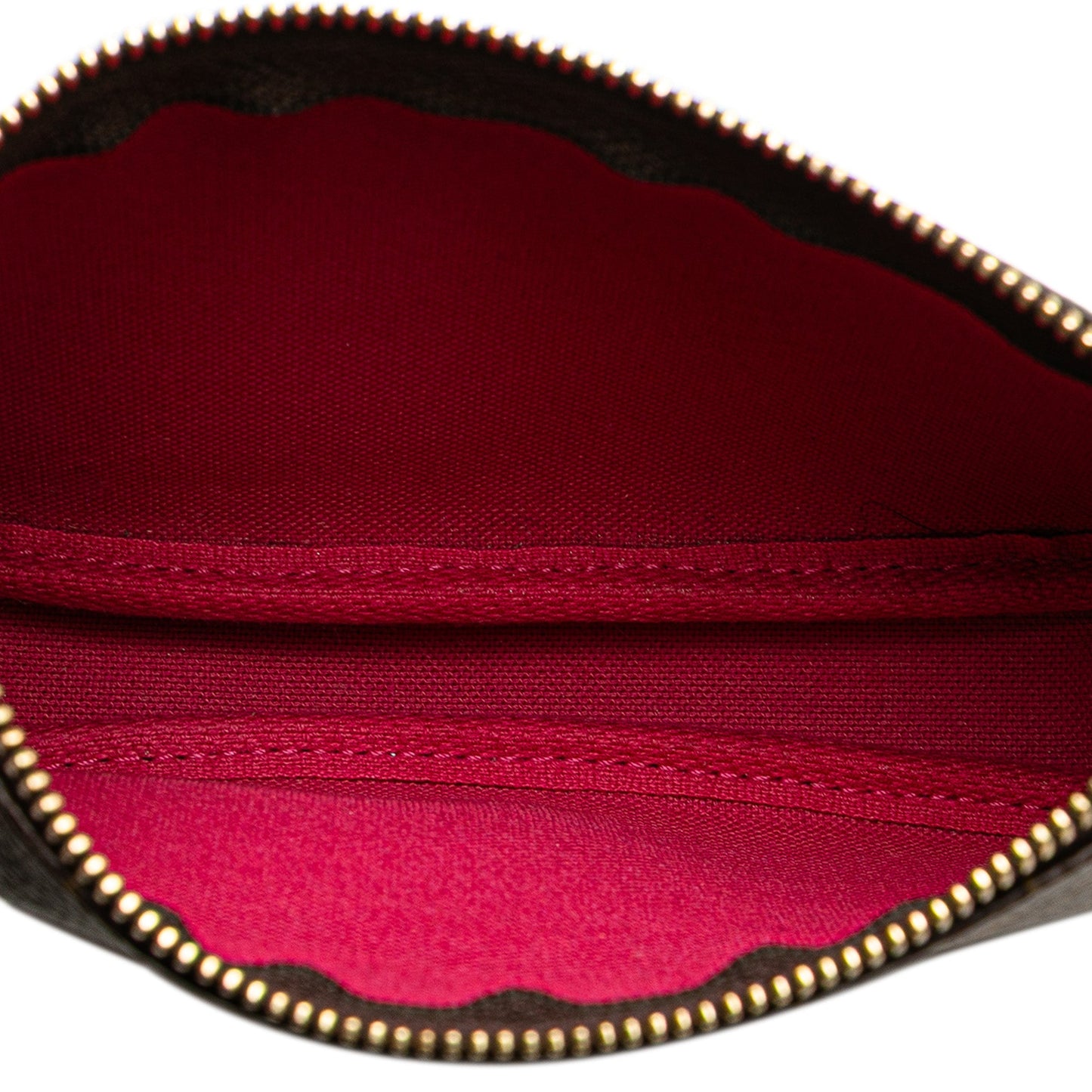 Brown Louis Vuitton Monogram Vivienne Christmas Roller Coaster Mini Pochette Accessoires Handbag