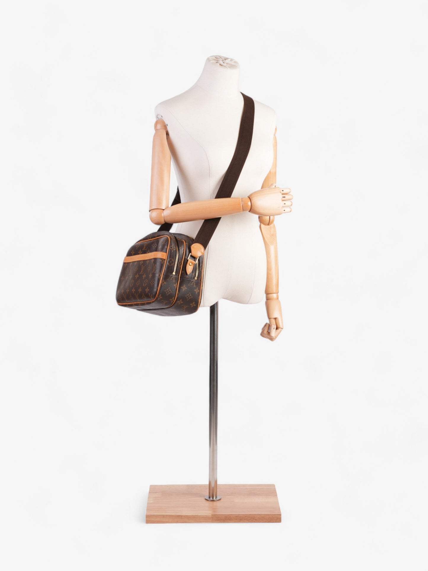 Louis Vuitton Reporter Monogram Coated Canvas PM